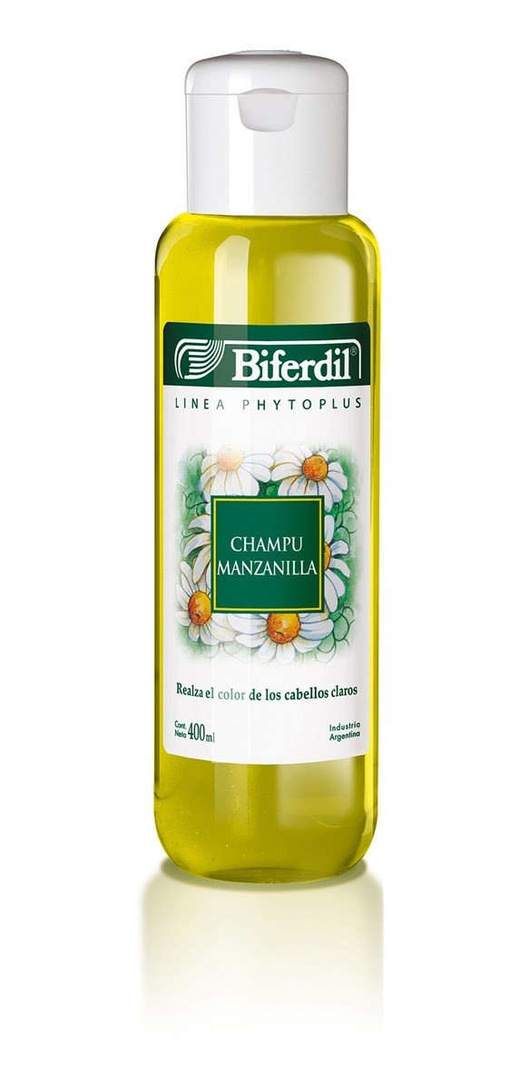 BIFERDIL SHAMPOO MANZANILLA X 400 ML.